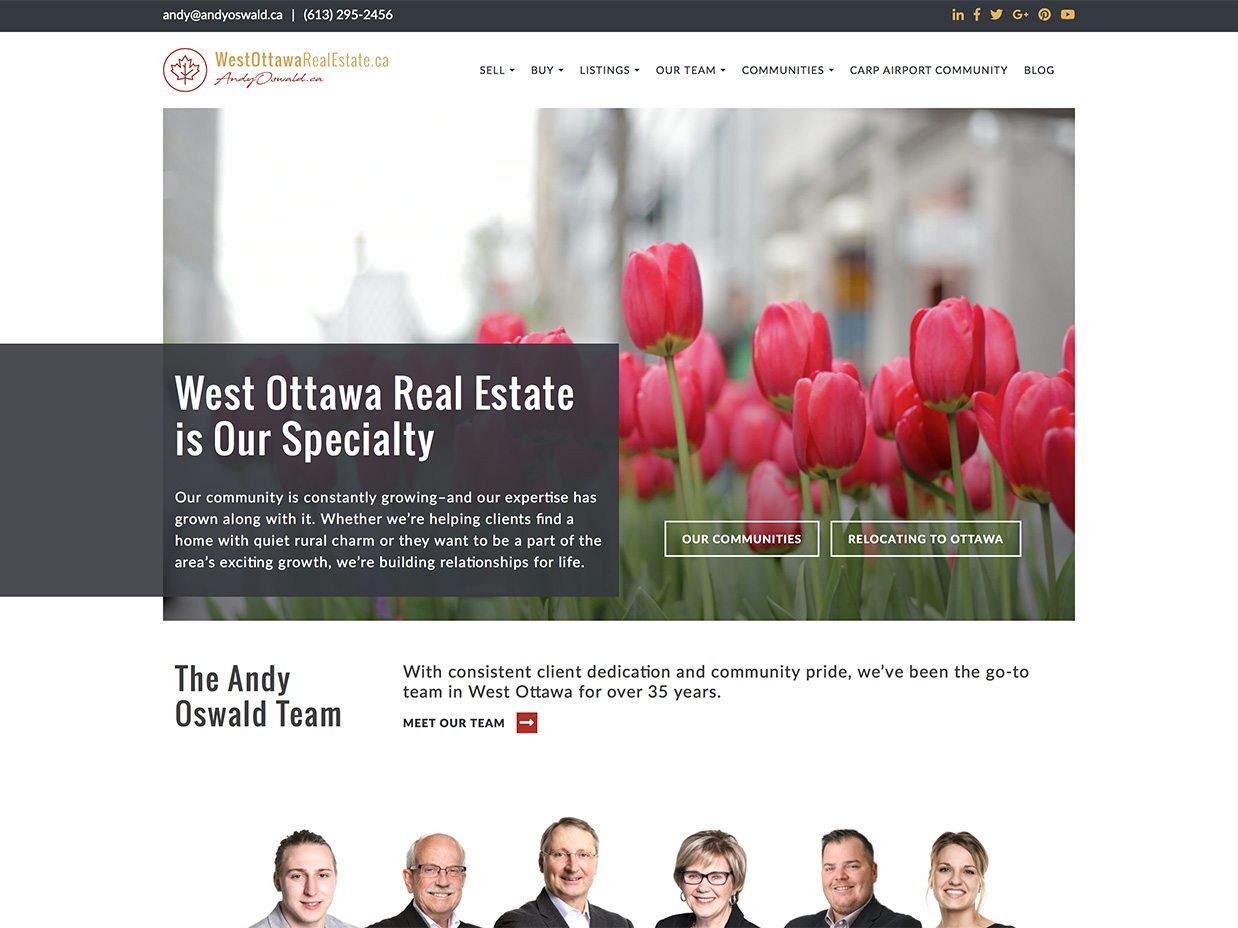 Andy Oswald Team | West Ottawa & Kanata Real Estate Agents